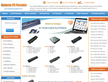 Tablet Screenshot of globale-batterie.be